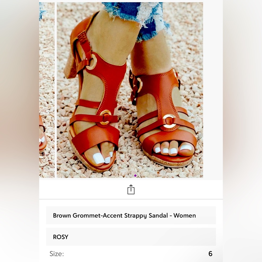 New Brown fashion woman shoes